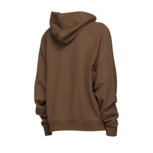 Brown Essentials hoodie Back