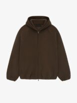 Brushed-Pullover-Hooded-Bomber-Brown-1