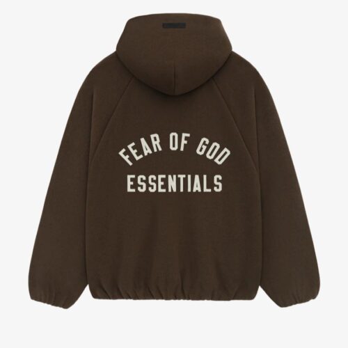 Brushed-Pullover-Hooded-Bomber-Brown