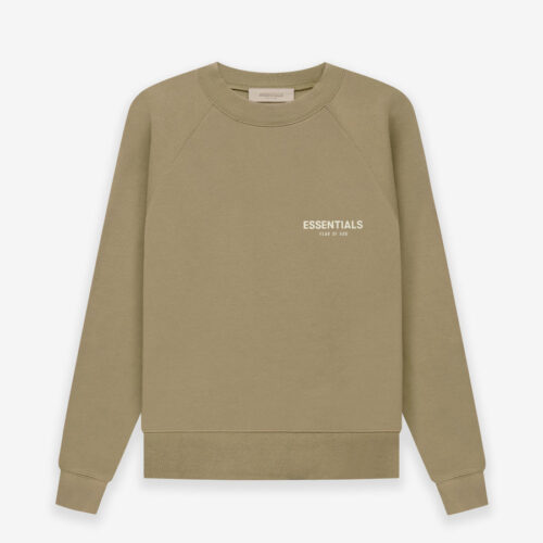 Essentials-Fear-of-God-Crewneck-Sweatshirt-Brown