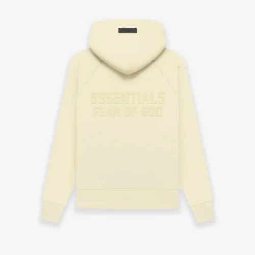 Essentials Fw22 Kids Fullzip Hoodie Canary