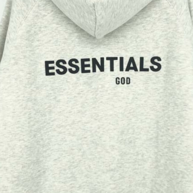 Essentials-Thick-Light-Gray-Hoodie