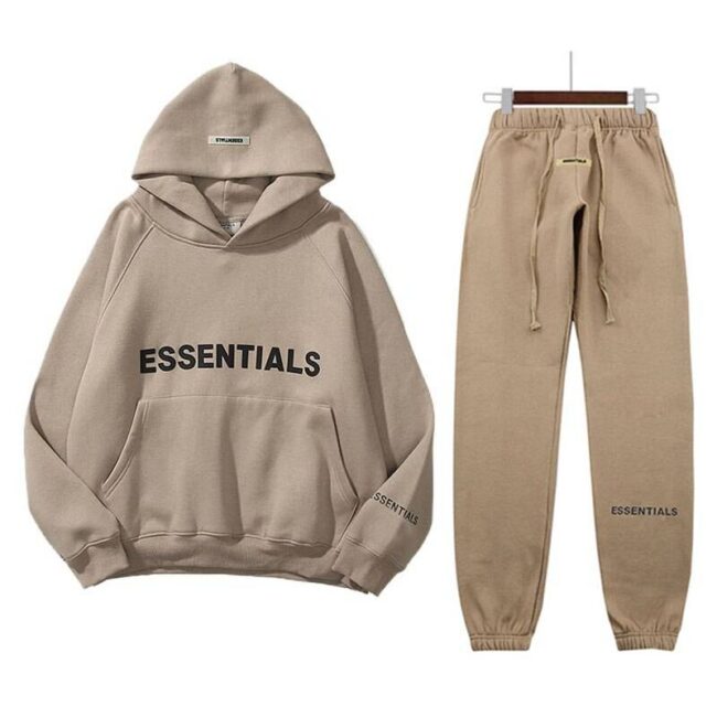 Fear-Of-God-Essential-Oversized-Tracksuit-brown