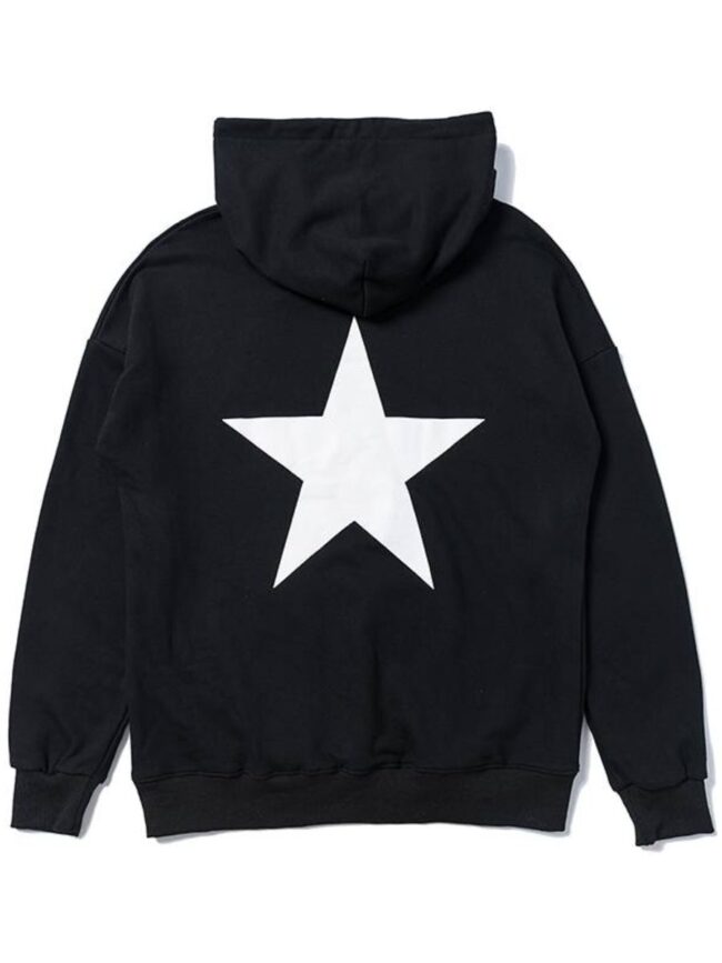 Fear Of God Essentials Star Hoodie back