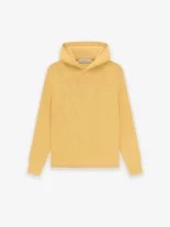 Kids Essentials Knit Hoodie Lite Orange