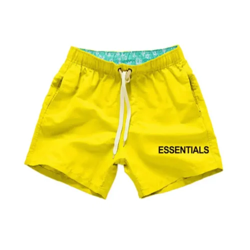 Nylon-Essentials-Shorts-Yellow