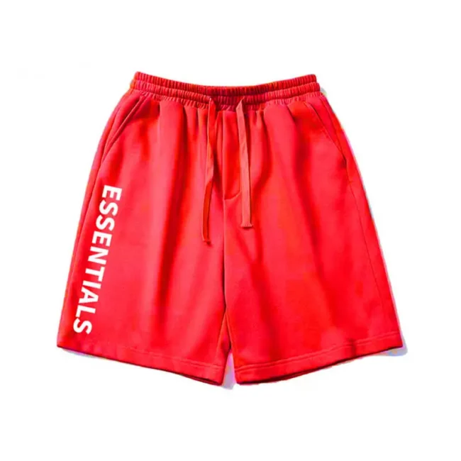 Red-Essentials-Shorts