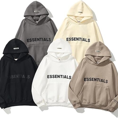 Essentials Apricot Basic Hoodie