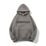 Essentials Apricot Basic Hoodie Grey