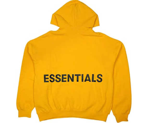 Fear-of-God-Essentials-Black-Printed-Graphic-Pullover-Hoodie-Yellow-Back-side